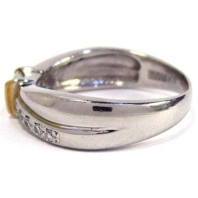 【美品】高品質アメジスト＆ダイヤモンドリング|pt900|綺麗 Shop KUBOTA / ダイヤモンド 0.50ct Pt900/18YG リング SHOW
