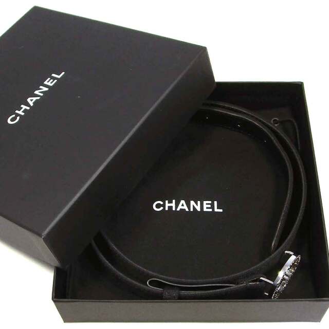 シャネル ココマーク ラインストーンベルト B16K - TAK2500703 質屋