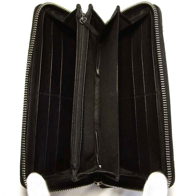グッチ グッチシマ ラウンドファスナー長財布 307993